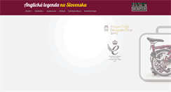 Desktop Screenshot of anglickalegenda.sk